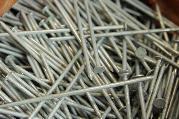 Galvanized Nails Artificial Grass